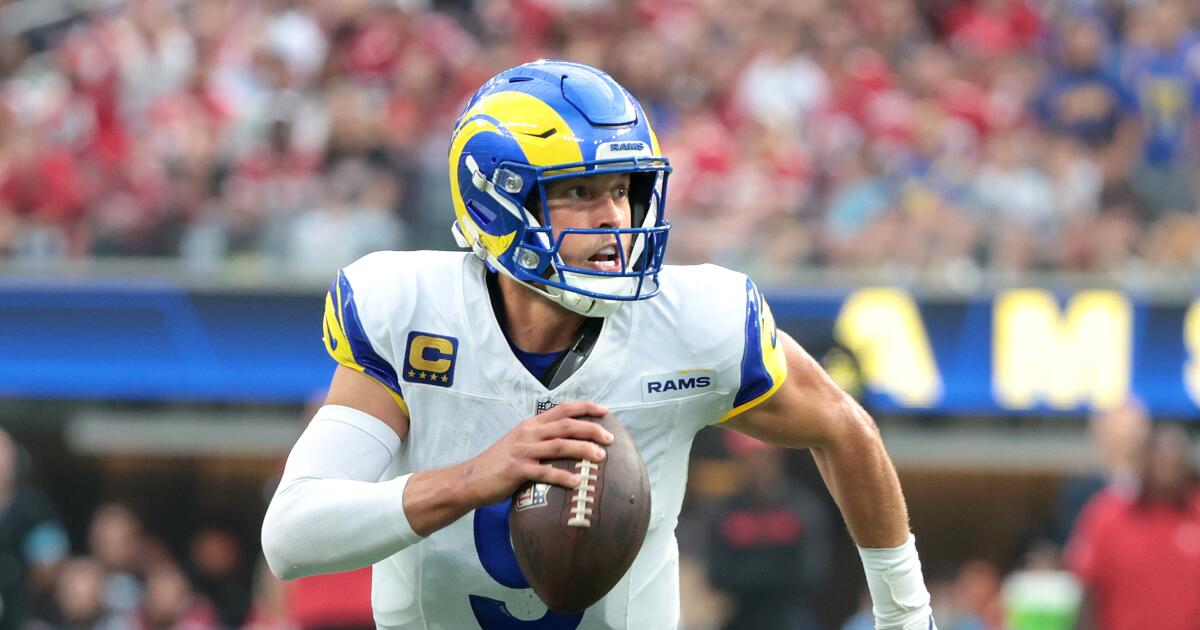 Rams contemplando la vida después de Matthew Stafford, pero ¿redactarán un QB en el número 26?